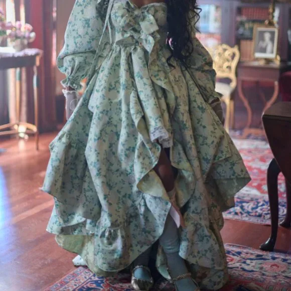 NWT Selkie X Bridgerton Eloise Duchess Tournure XS - Picture 1 of 10